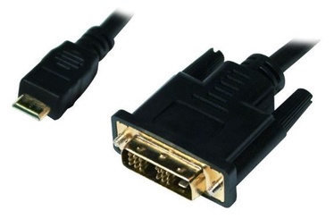 LogiLink Cable Mini HDMI / DVI-D 1.5m Black