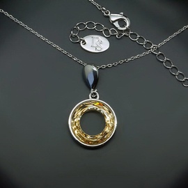 Diamond Sky Pendant Star Gates With Swarovski Crystals