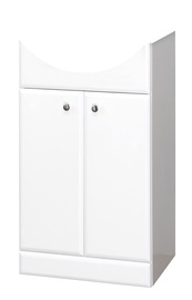 Vannitoakapp Riva SA50A, valge, 29.3 cm x 46.8 cm x 81 cm