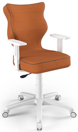 Офисный стул Office Chair Duo, белый/oранжевый