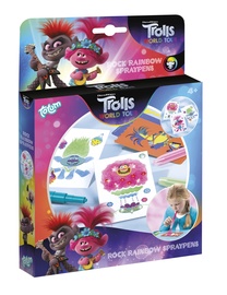 Totum Trolls World Tour Rock Rainbow Spraypens 770256
