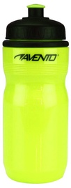 Бутылочка Avento 21WB_FLG, черный/желтый, пластик, 0.5 л