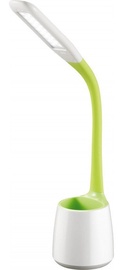 Platinet PDLJ5 Desk Lamp w/ Pen Holder 6.5W White/Green