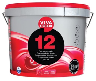 KRĀSA SIENĀM VIVACOLOR 12 A 0,9L, BALTA