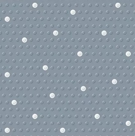 Paw Decor Collection Inspiration Dots Spot Silver Napkins 33x33cm