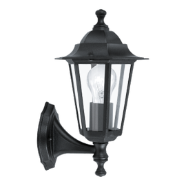 Õue seinavalgusti Eglo Laterna 4, 60W, E27, IP44, must