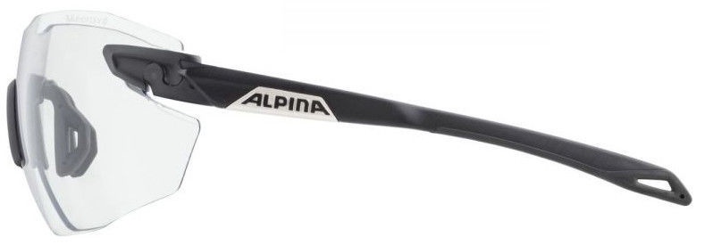 Akiniai nuo saulės sportiniai Alpina Sports Twist Five Shield RL VL+, juoda