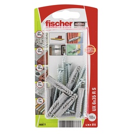 Dībelis Fischer, 6x35 mm, 10 gab.