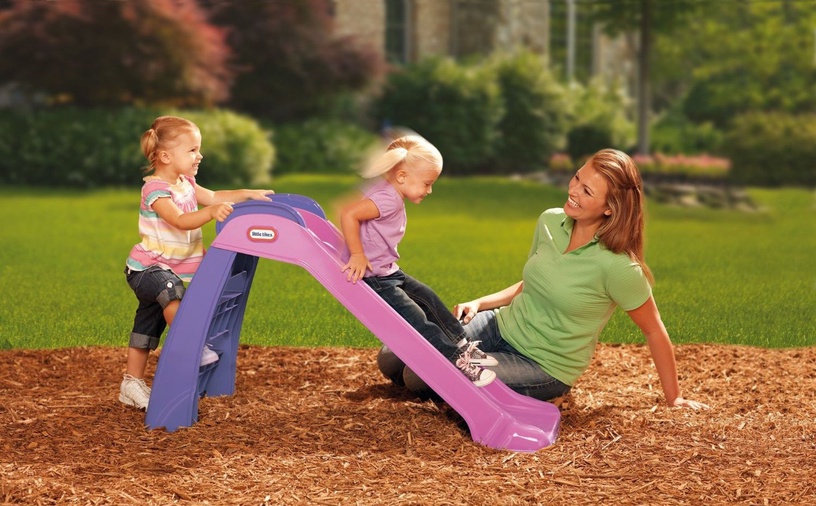 Горка Little Tikes First Slide 172410, розовый/фиолетовый, 122 см