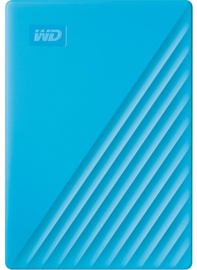 Cietais disks Western Digital My Passport, HDD, 2 TB, zila