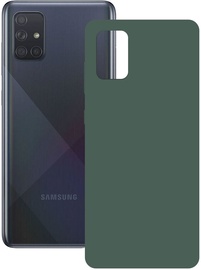 Ksix Silk Back Case For Samsung Galaxy A71 Green
