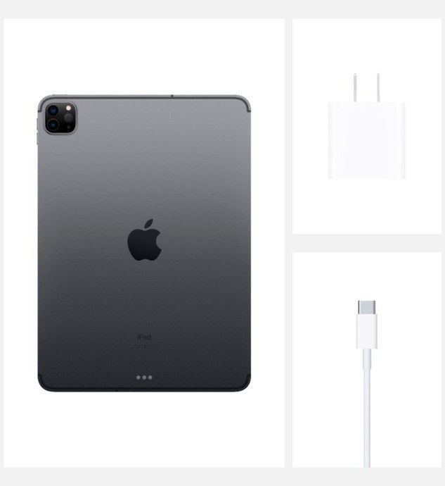 Planšetdators Apple iPad Pro 4 11.0 2nd Gen (2020), pelēka, 11", 6GB/1TB