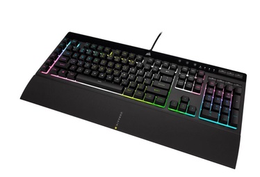 Клавиатура Corsair K55 RGB PRO XT EN, черный