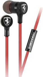 Ausinės Ferrari Luxury In-Ear Earphones Red