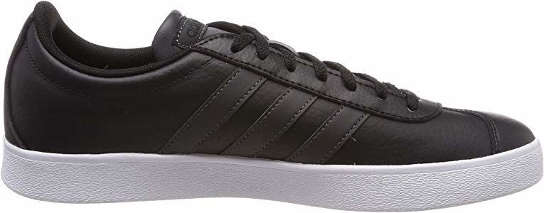 adidas vl court 2.0 black leather