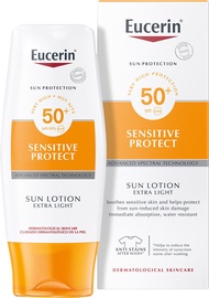 Солнцезащитный лосьон Eucerin SPF50, 150 мл