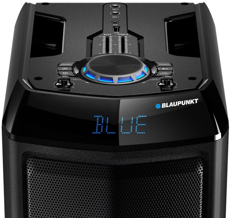 Bezvadu skaļrunis Blaupunkt PS05.2DB, melna, 800 W