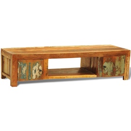 TV galds VLX Vintage Antique-style, brūna, 1200 mm x 400 mm x 300 mm