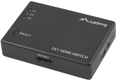 Раздатчик видеосигнала Lanberg SWV-HDMI-0003, 3840 x 2160