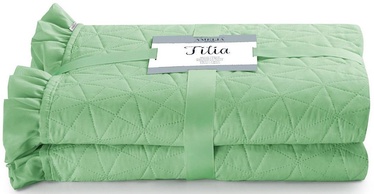 AmeliaHome Tilia Bed Coverlet Mint 240x260cm