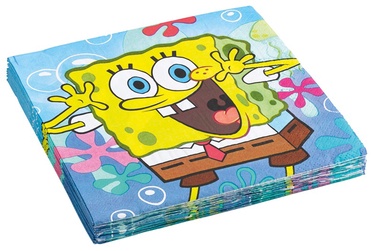 Salvetes dzim. dienas spongebob7 20 gab