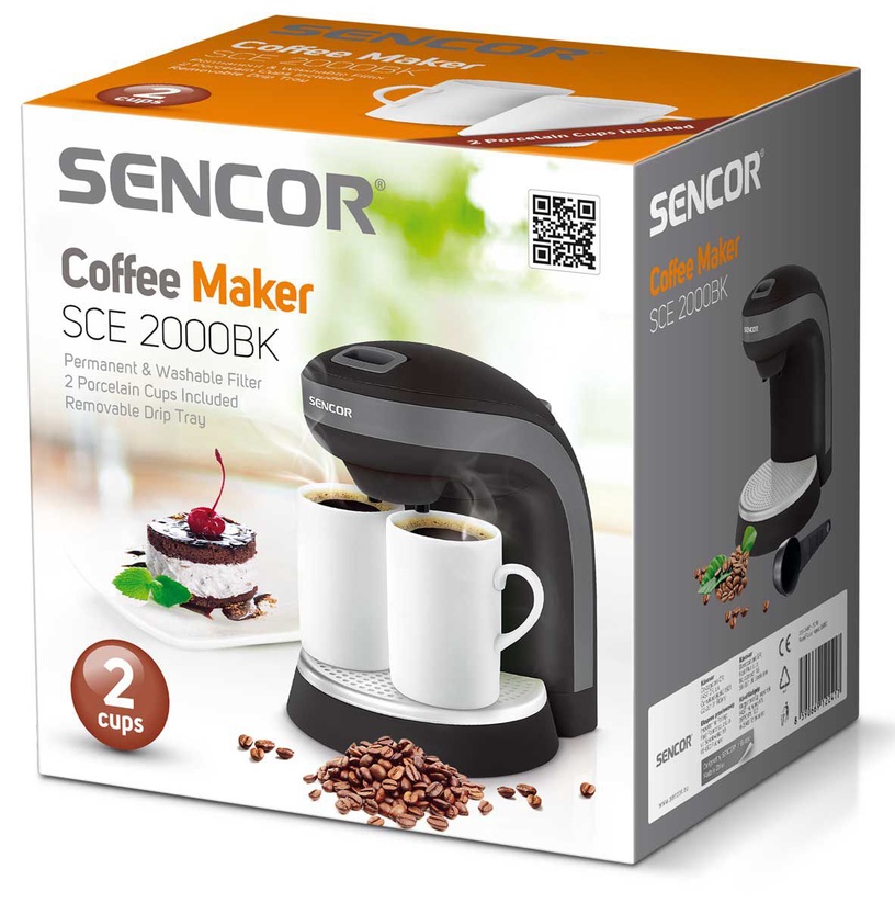 Automaatne kohvimasin Sencor SCE 2000BK