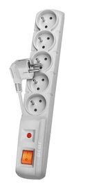 HSK Data Surge Protector 5 Outlet Grey 1.5m