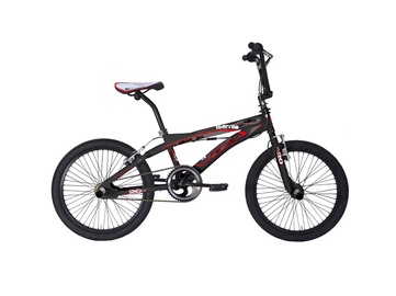 Jalgratas bmx Lombardo, 20 ", 12" raam, must/punane