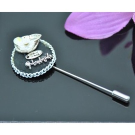 Vincento Brooch With Zirconium Crystal LD-1115