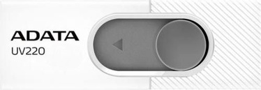 USB zibatmiņa Adata UV220, balta, 32 GB