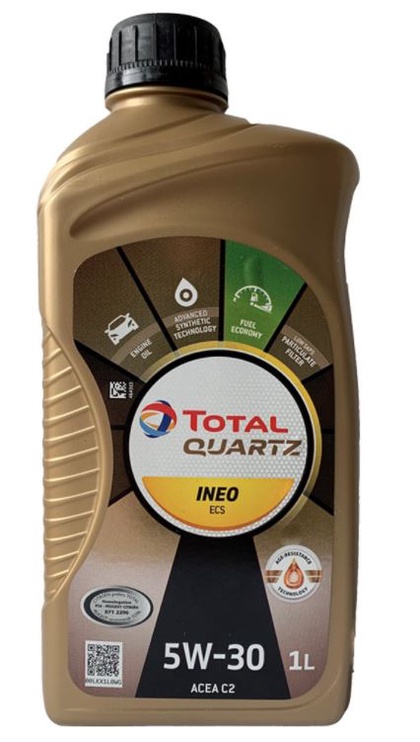 Motoreļļa Total Qartz Ineo ECS 5W - 30, sintētiskais, vieglajam auto, 1 l