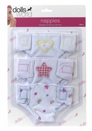 Dolls World Nappies 016-08677