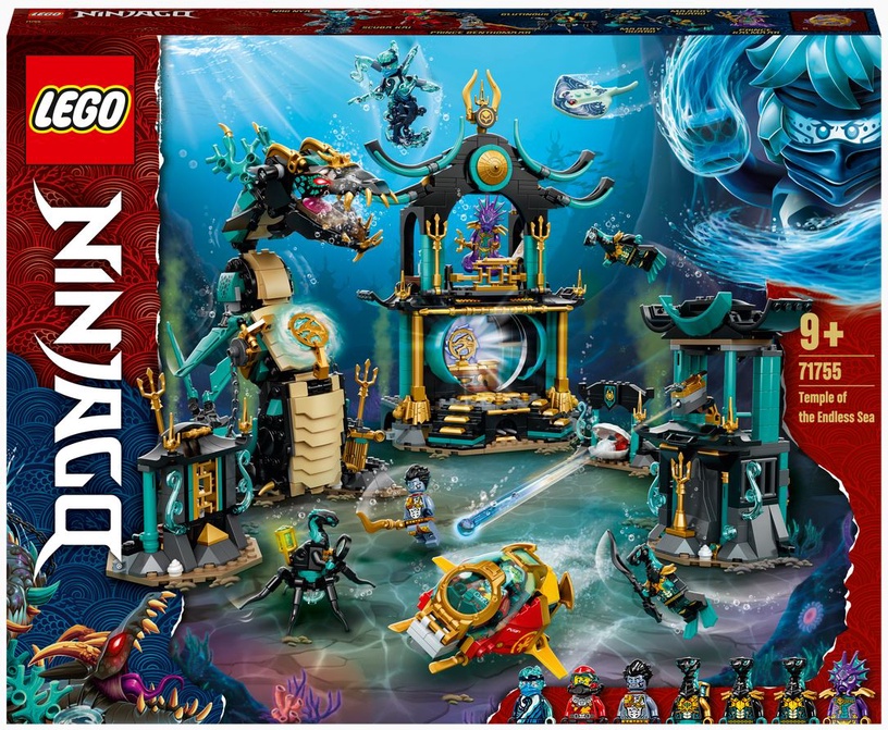 Конструктор LEGO Ninjago Храм Бескрайнего моря 71755, 1060 шт.