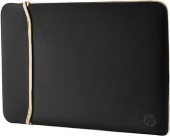 HP 14 Neoprene Reversible Sleeve Black Gold
