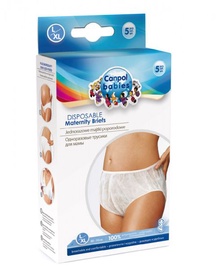 Canpol Babies Disposable maternity briefs L/XL 5pcs. 9/600
