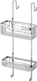 Gedy Wire Double Hanging Shower Basket Chrome 5683-13