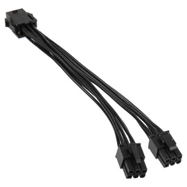 Juhe Kolink Cable 6-pin PCIe To 2x6-pin PCIe Black 15cm