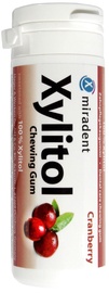 Miradent Xylitol Chewing Gum 30g Cranberry