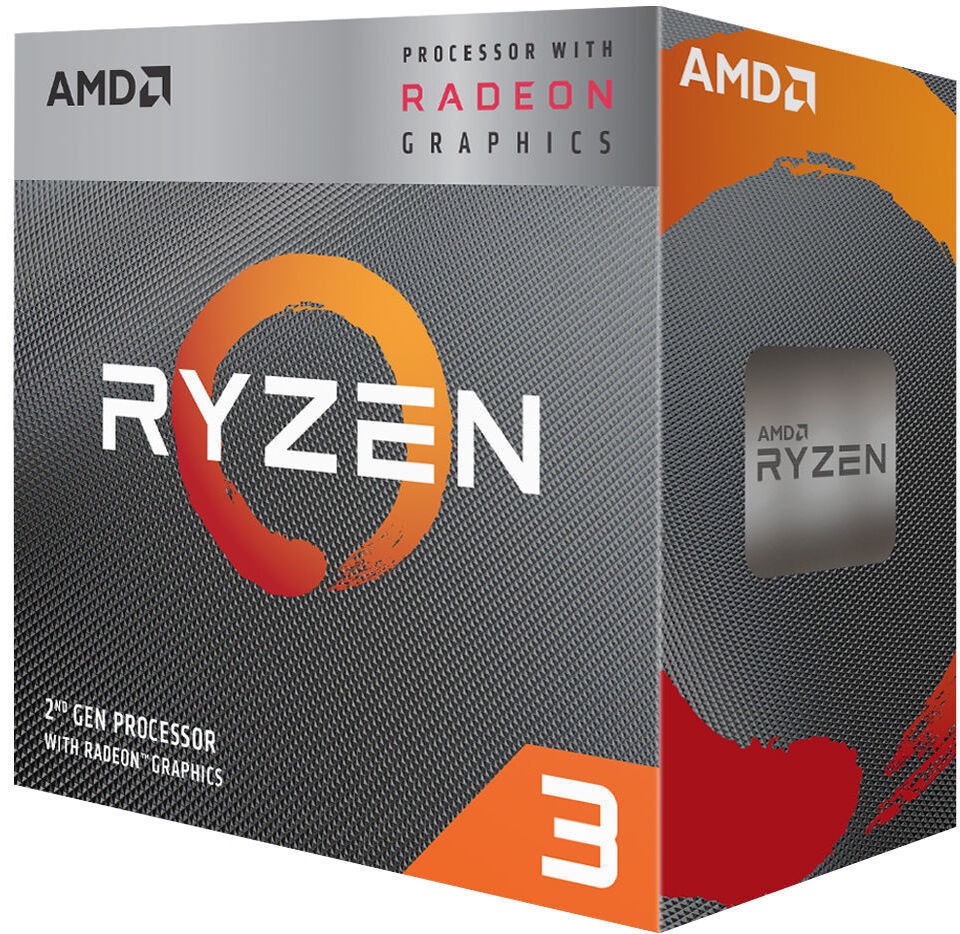 Процессор AMD AMD Ryzen 3 3200G 3.6GHz 4MB w/ Radeon Vega 8 Graphics BOX  YD3200C5FHBOX, 3.6ГГц, AM4, 4МБ - 1a.lt