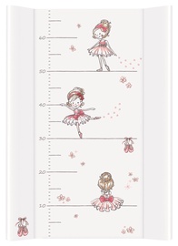 Ceba Baby Hard Changing Mat Short Prima Ballerina White