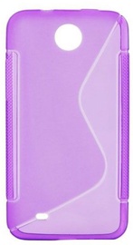Forcell Back Case S-Line for HTC Desire 300 Purple