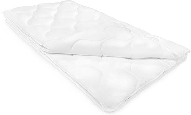 Пуховое одеяло DecoKing Inez 4 Seasons, 240 см x 220 см, белый