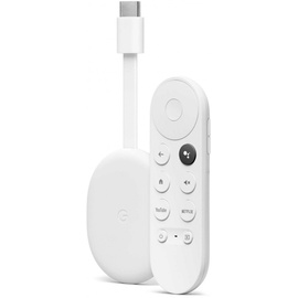 Мультимедийный проигрыватель Google Chromecast 4K, USB Type-C, белый