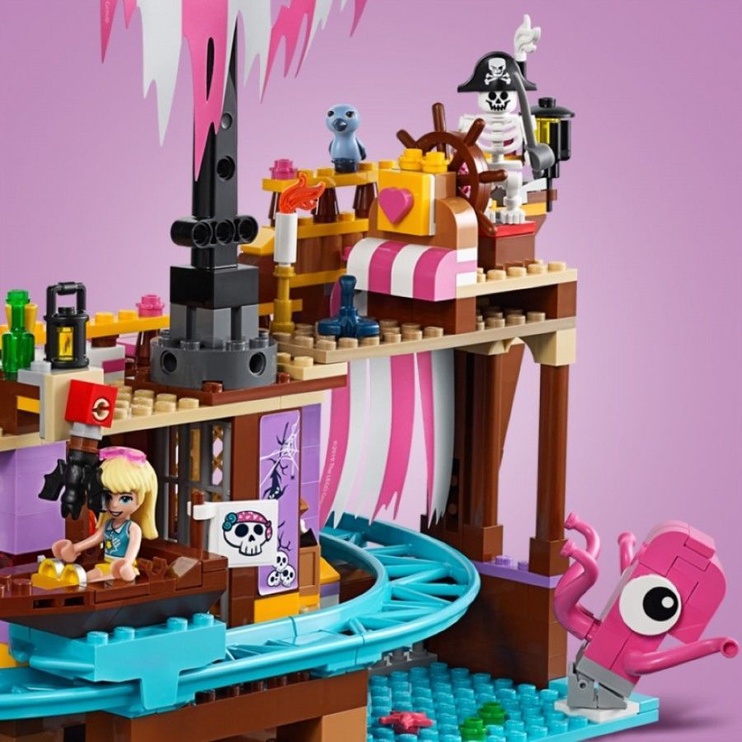 Konstruktors LEGO Friends Hārtleikas pilsētas piestātnes atrakciju parks 41375, 1251 gab.