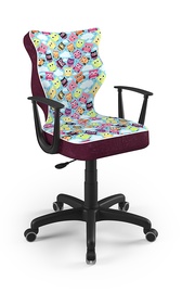 Детский стул Entelo Norm ST32, черный, 400x370x1010 мм