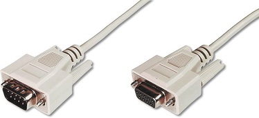 Assmann Extension Cable DSUB/DSUB Beige 10m