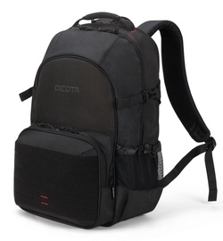 Mugursoma Dicota Hero Esports 15-17.3, melna, 35 l, 15-17.3"