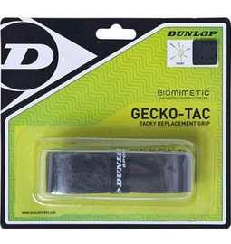 Tenisa raketes roktura lenta Dunlop Gecko-Tac, melna