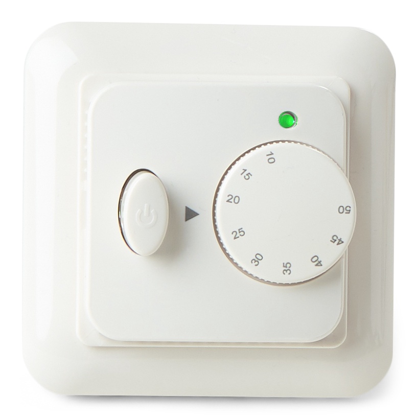 Термостат Heatcom HC30M, навесной, белый, 10 - 60 °С