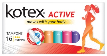 Kotex Active Normal Tampons 16pcs